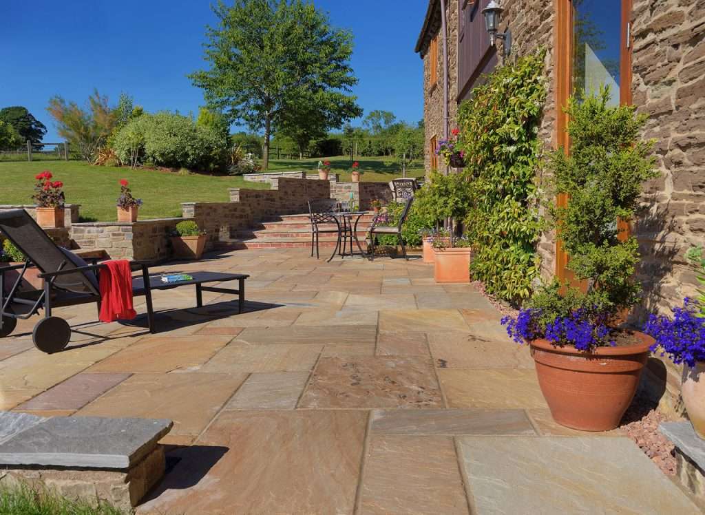 Countryside Barn Terrace | The finished job