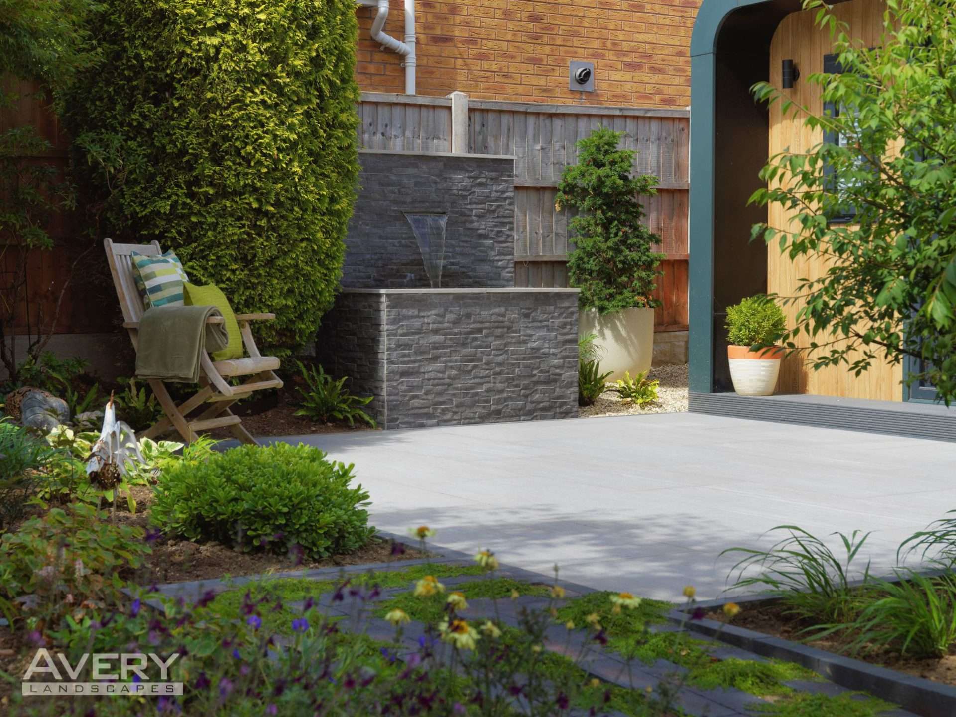 Mediterranean Garden Transformation